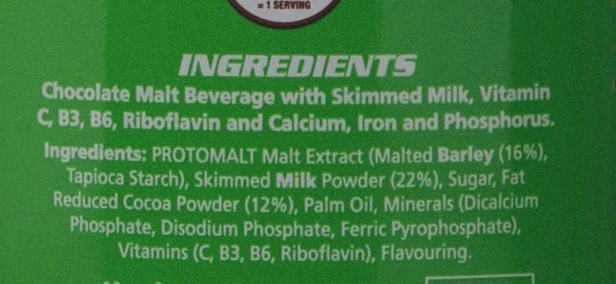 Milo Instant Malt Chocolate Drinking Powder Tin - 400G
