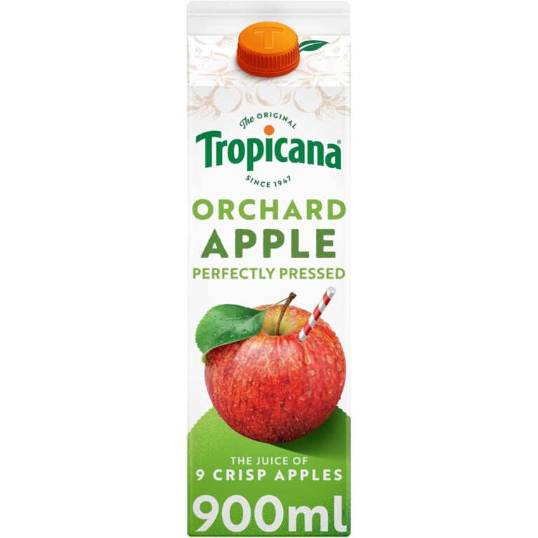 Tropicana Pressed Apple Juice, 900Ml