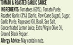 Loyd Grossman Tomato and Roasted Garlic Cooking Sauce, 350 G Jar (Pack of 1)
