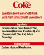 Diet Coke No Caffeine 8 X 330 Ml