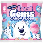 Mcvitie'S Iced Gems Candyfloss Multipack Biscuits, 115 G (Pack of 1)