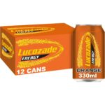 Lucozade Energy Drink Orange 12X330Ml