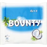 Bounty Coconut Milk Chocolate Duo Bars, 4 X 57G
