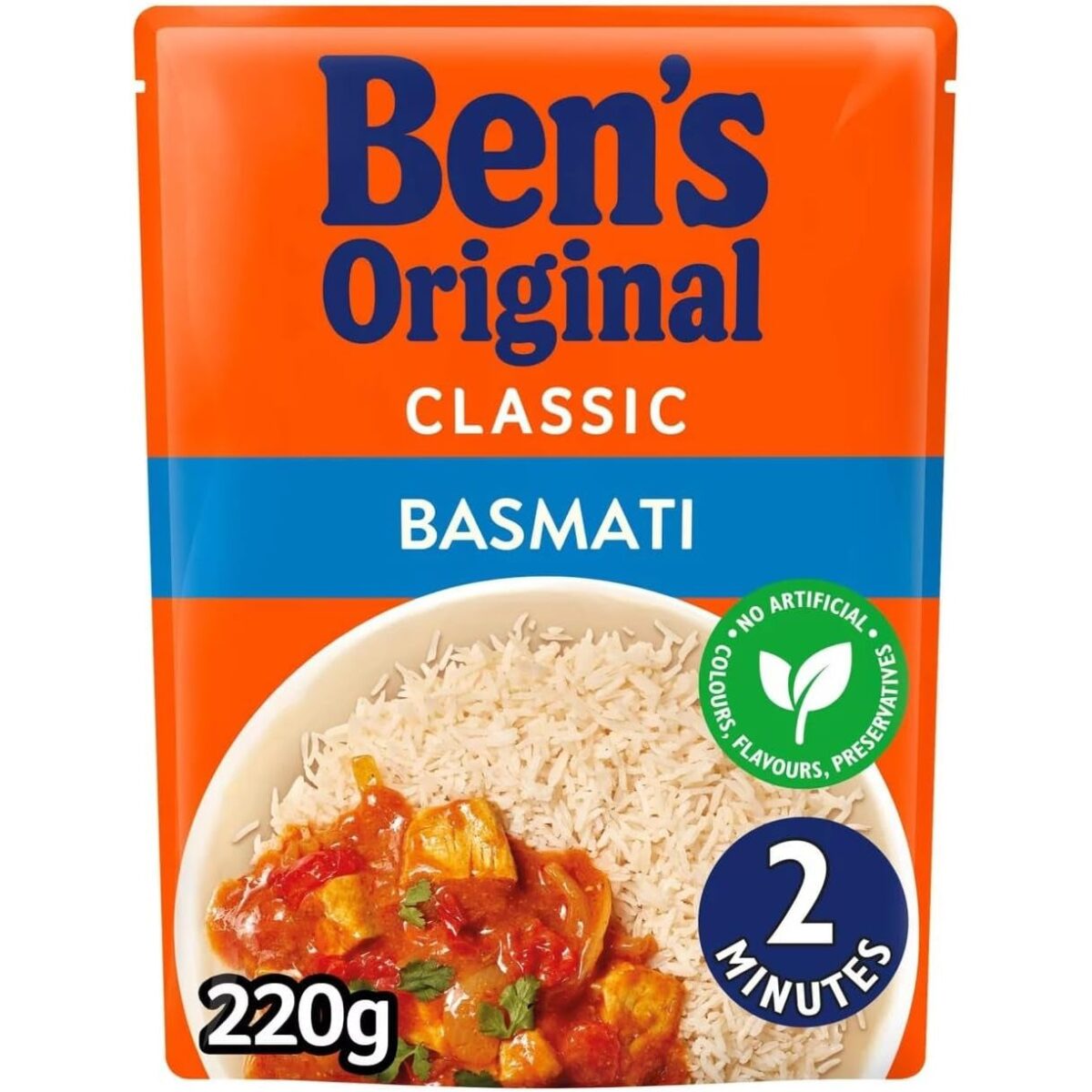 Ben'S Original Basmati Microwave Rice, 220G