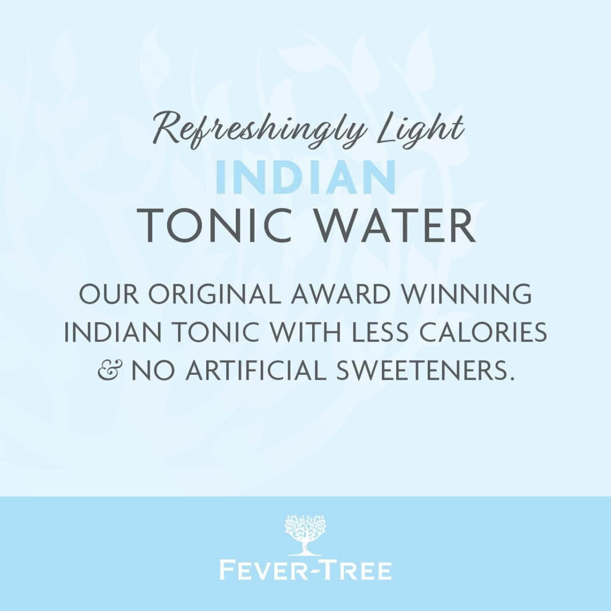 Fever-Tree Light Tonic Water 8X150Ml, Refreshingly Light Tonic with 46% Fewer Calories
