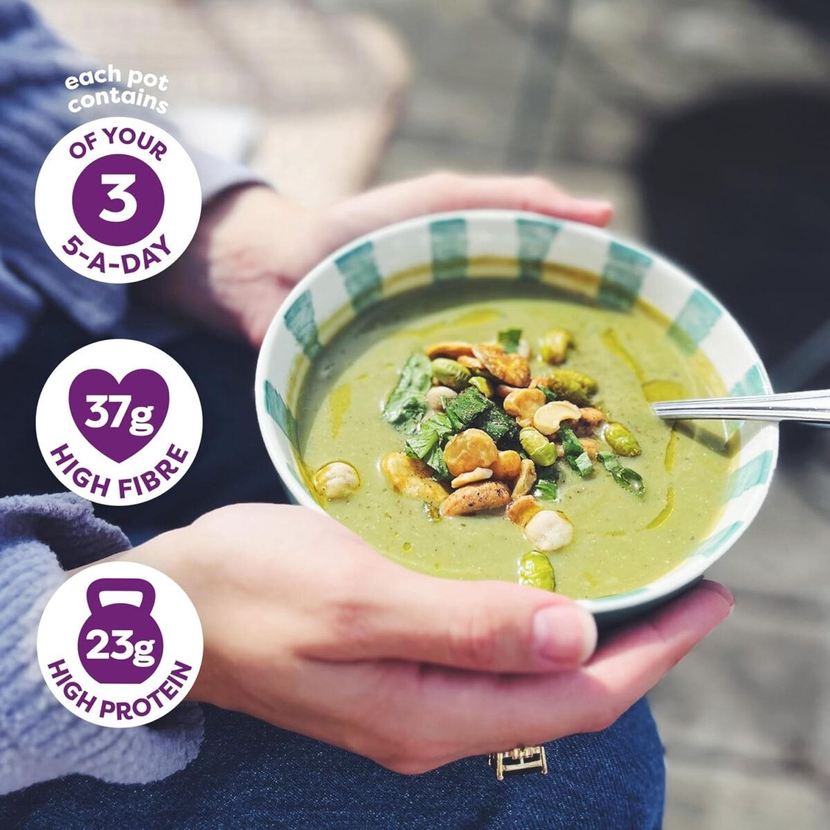 BOL Garden Pea & Spinach Power Soup, 600G