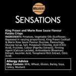 Walkers Sensations King Prawn and Marie Rose Sauce 150G