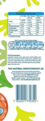 The Natural Confectionery Co. Jelly Snakes, 130 G