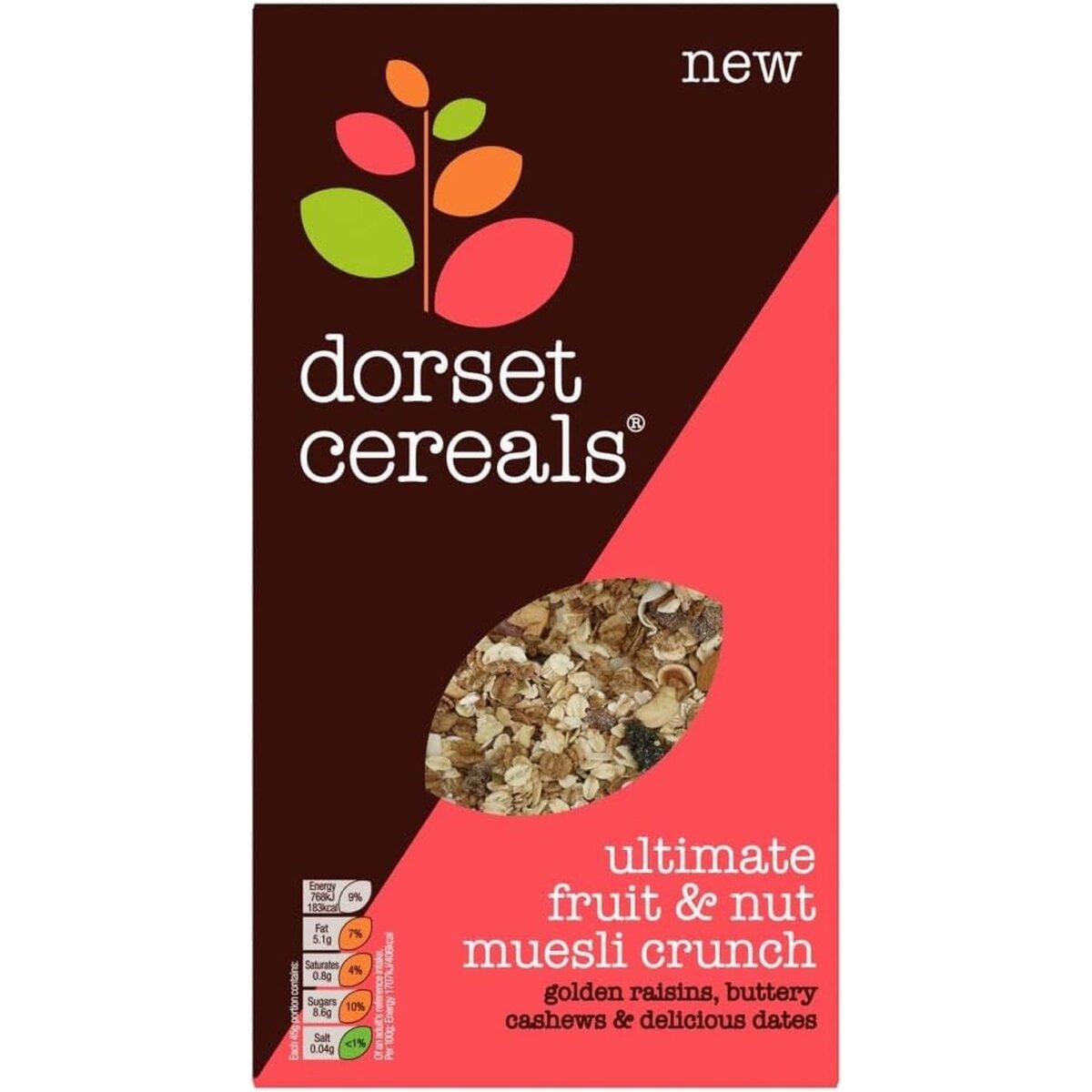 Dorset Cereals Ultimate Fruit & Nut Muesli Crunch, 400G