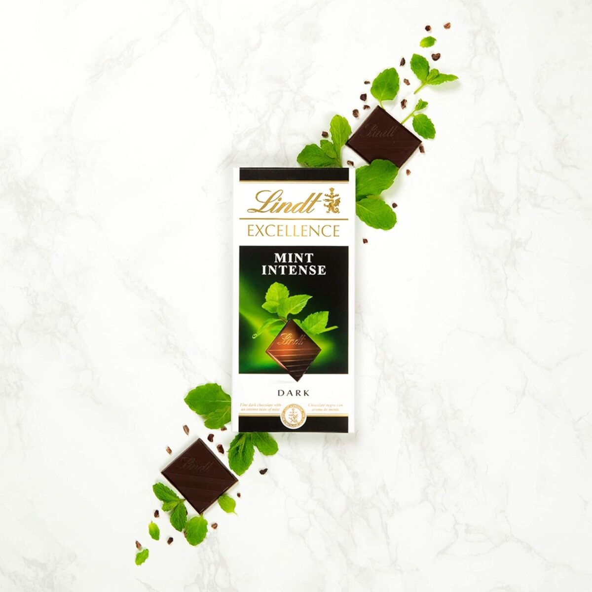 Lindt Excellence Dark Mint Chocolate Bar, 100G ​