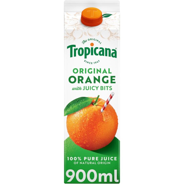 Tropicana Orange Juice Original, 900Ml