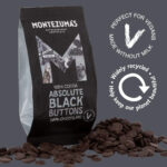Montezuma'S Absolute Black, 100% Cocoa, Dark Chocolate Buttons, Gluten Free & Naturally Vegan, 180G Bag