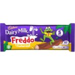 Cadbury Dairy Milk Freddo Caramel Chocolate Bar, 5 X 97.5G