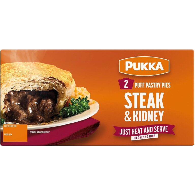 Pukka Pies 2Pk Steak & Kidney Pies