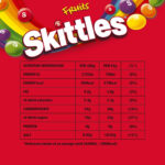 Skittles Giants Vegan Sweets, Fruit Flavoured Sharing Bag, Pouch 132G