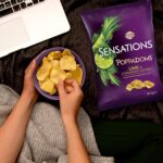 Walkers Sensations Lime and Coriander Poppadoms, 82.5G