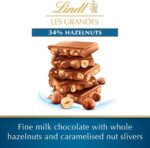 Lindt Les Grandes Milk Chocolate Hazelnut Bar 150G