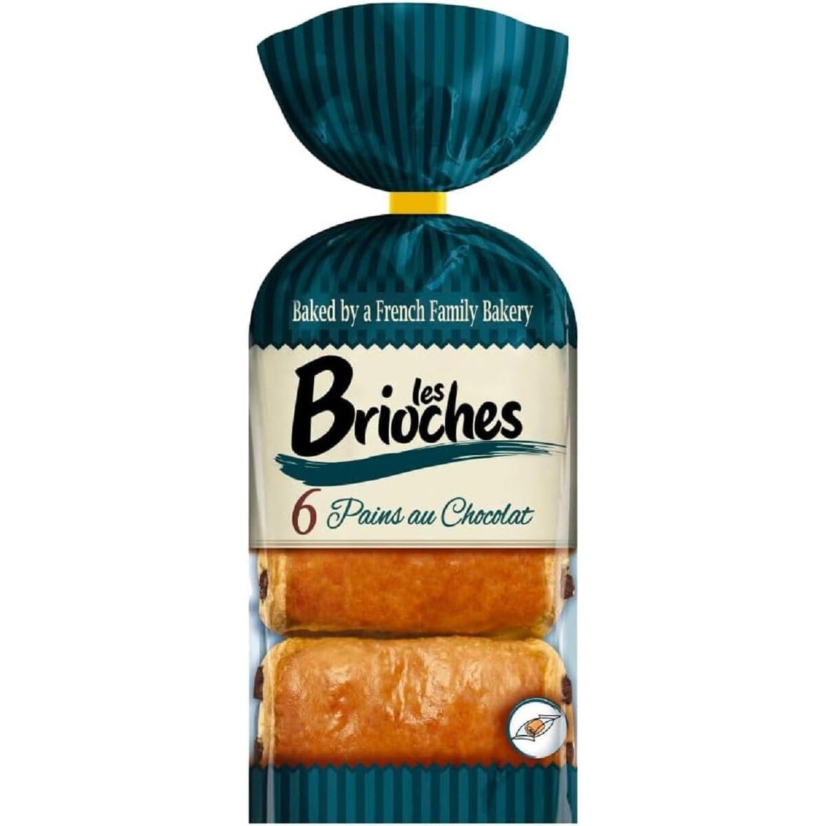 Les Brioches Pain Au Chocolate, 6 Pack