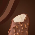 Magnum Almond with Sustainably Sourced Almonds and Chocolate Made from Rainforest Alliance Certified Cocoa Ice Cream Sticks Velvety Vanilla Ice Cream 6X 100 Ml