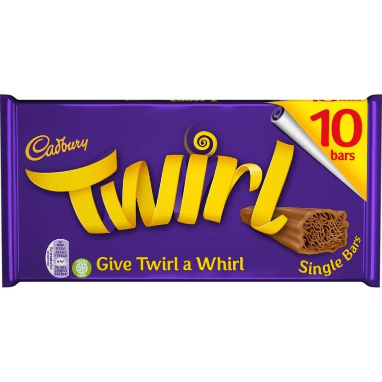 Cadbury Twirl Chocolate Bar, 215 G