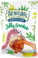 The Natural Confectionery Co. Jelly Snakes, 130 G
