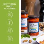 Mr Organic - Basilico Pasta Sauce - Vegan, Vegetarian, No Added Sugar, Organic and Natural Basilico and Tomato Sauce - Contains Sun Ripened Tomatoes and Basil