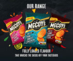Mccoy'S SALT & MALT VINEGAR Multipack Crisps 6 Pack Bag - Fully Loaded with Flavour, Iconic Ridged Crisp, Unmistakable Crunch