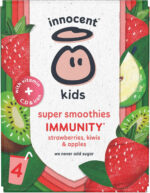 Innocent Kids Super Smoothie Strawberry, Kiwi & Apple 4X150Ml