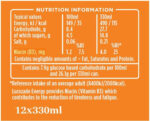 Lucozade Energy Drink Orange 12X330Ml