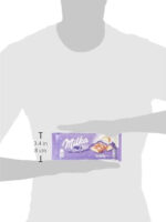 Milka Bubbly Chocolate Bar, White Chocolate Bubbly Texture with Milk Chocolate Coating, 95G