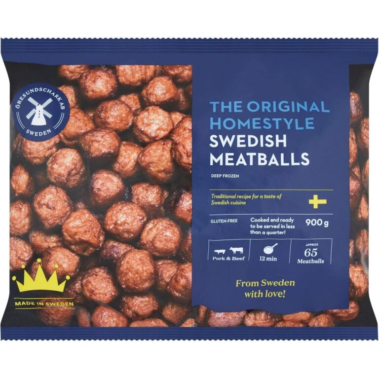 Öresundschark AB Swedish Meatballs, 900G (Frozen)