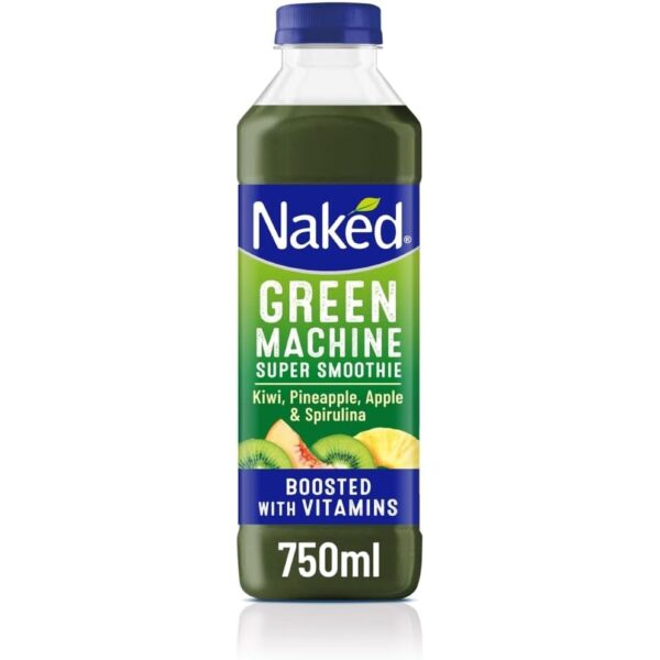 Naked Green Machine Apple, Kiwi and Pineapple Smoothie, 750Ml