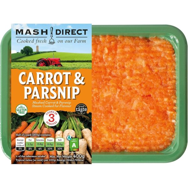 Mash Direct Carrot and Parsnip Mash, 400G