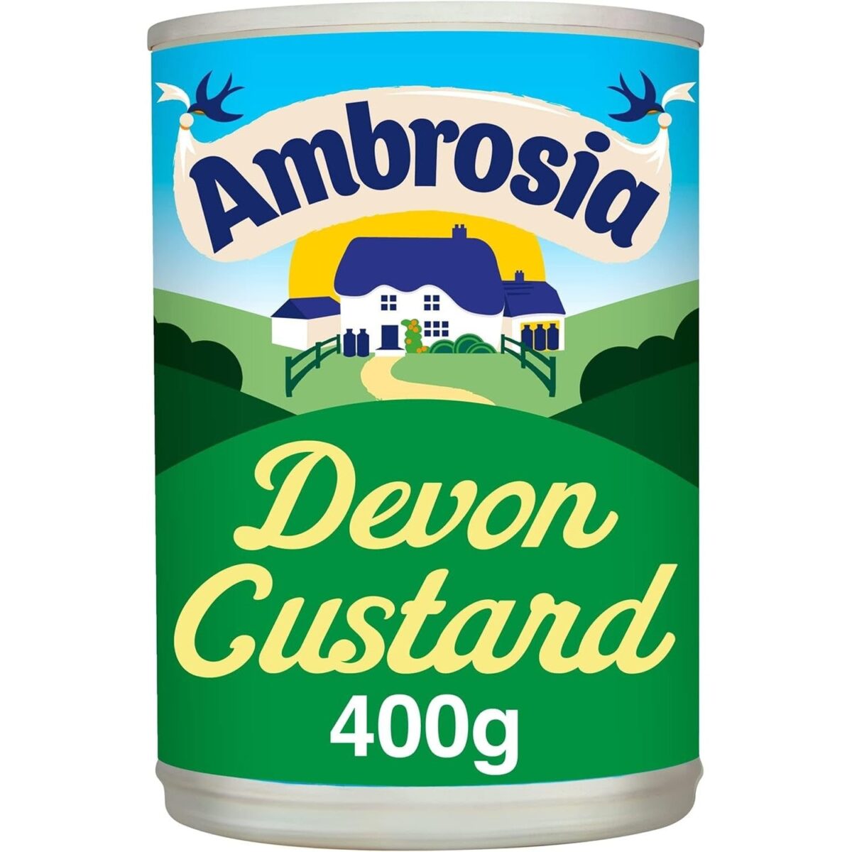 Ambrosia Devon Ready-To-Eat Original Custard Can 400 G (Pack of 1)