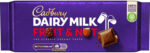 Cadbury Dairy Milk Fruit and Nut Bar, 180 G