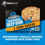 Chicago Town 2 Deep Dish 2 Four Cheese Mini Pizzas (Frozen), 2 × 148G