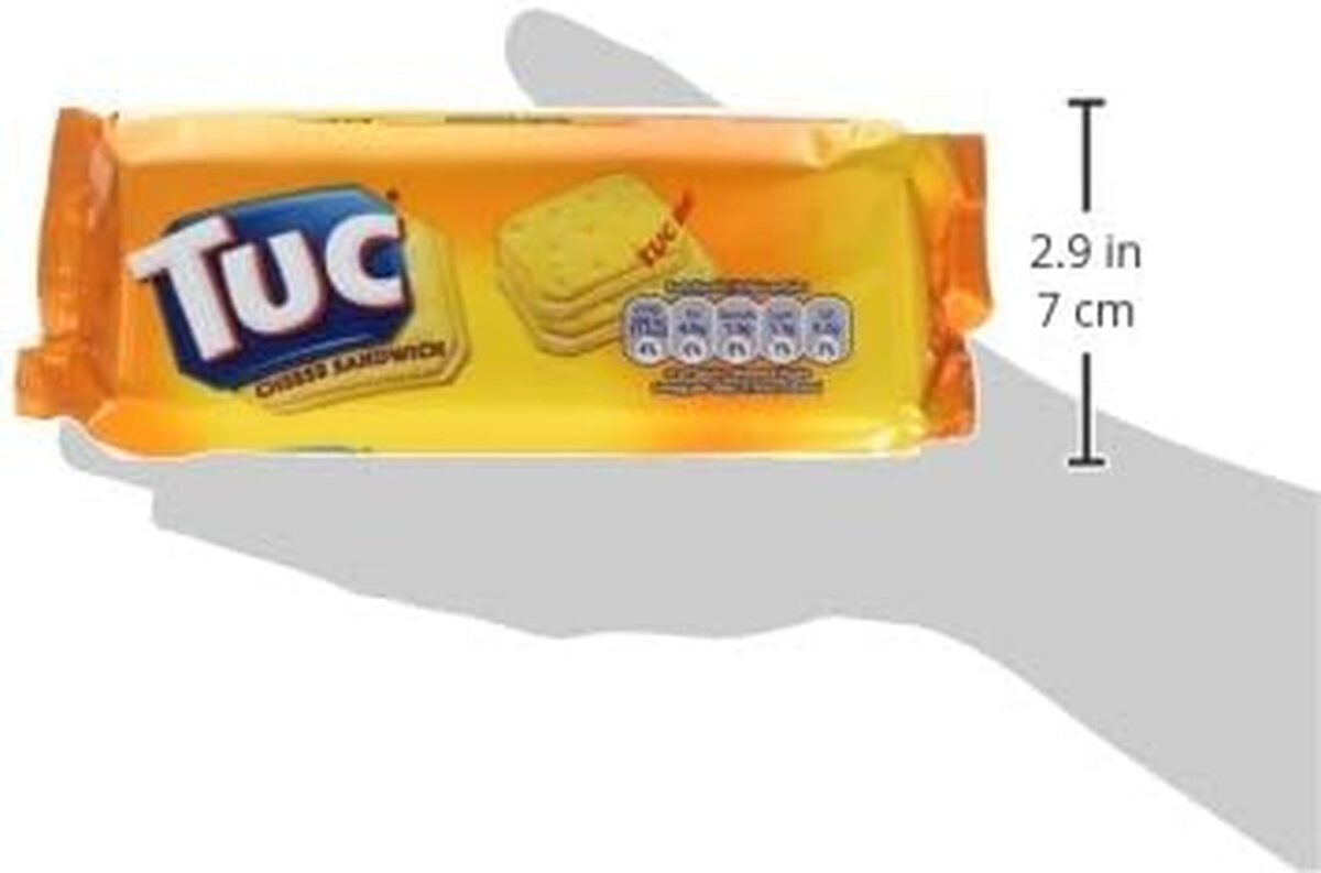 Jacob'S Tuc Cheese Sandwich Crackers, 150 G