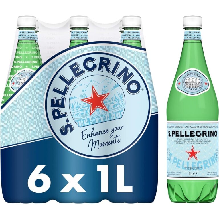 San Pellegrino Sparkling Natural Mineral Water 6X1L