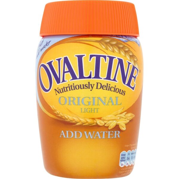 Ovaltine Original Light, Malt and Barley Instant Drink, 300G
