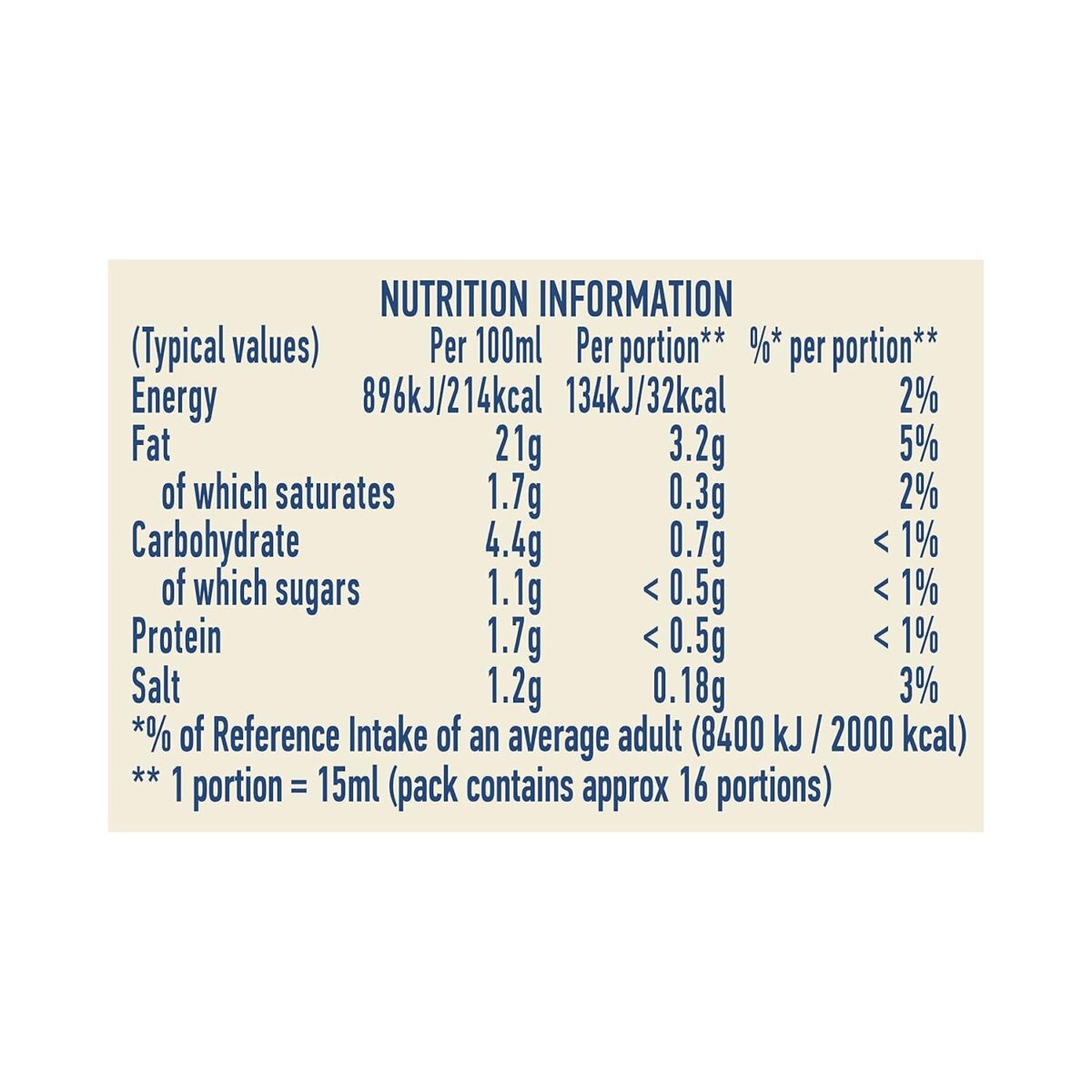 Hellmann'S Ceasar Salad Dressing, 250 Ml