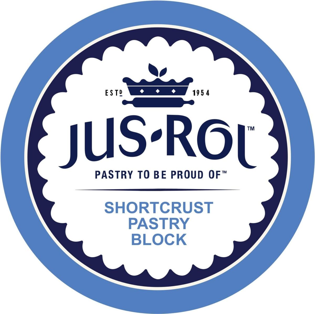 Jus Rol Shortcrust Pastry Block, 500G