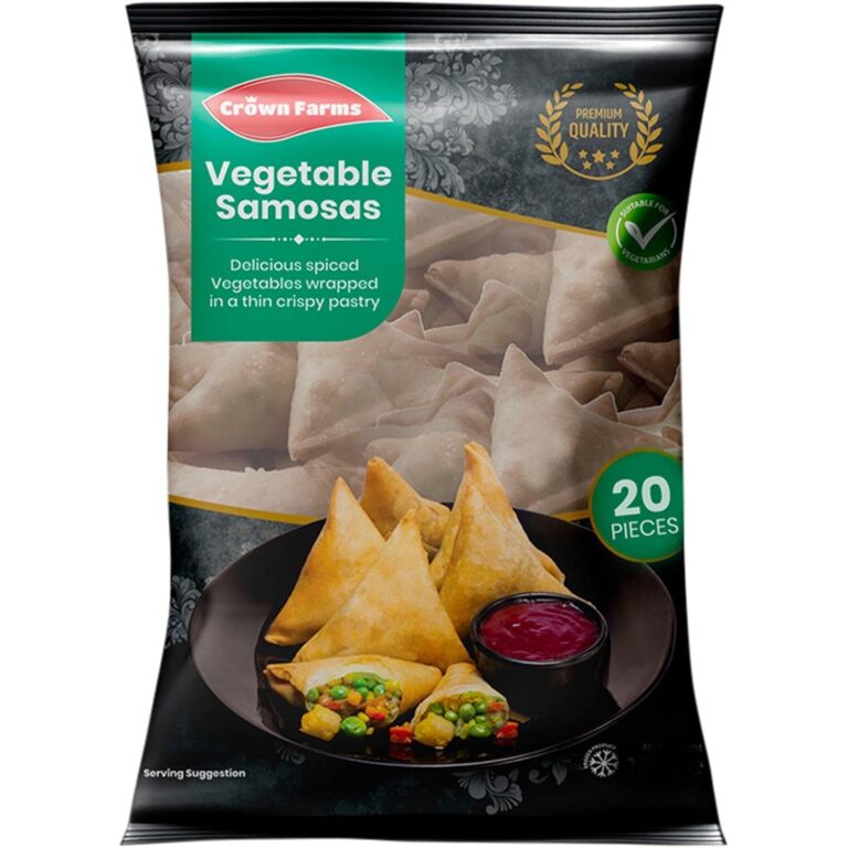 Crown Farms 20 Pack Vegetable Samosas
