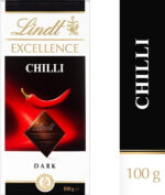 Lindt Excellence Dark Chilli Chocolate Bar, 100 G ​