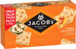 Jacob'S Original Cream Crackers - Twin Pack - 2 X 300 G