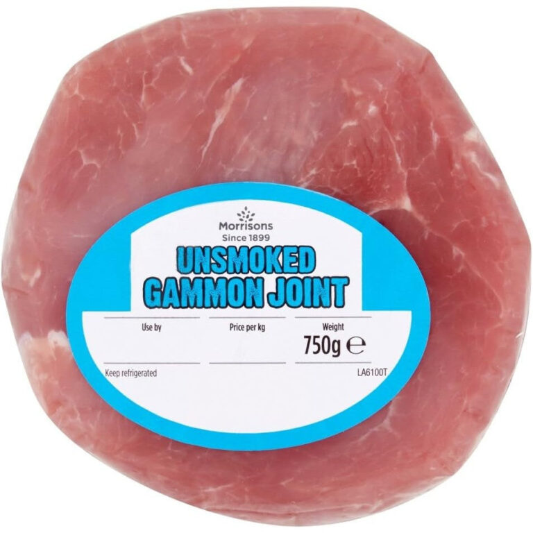 Morrisons Unsmoked Gammon Joint 750G