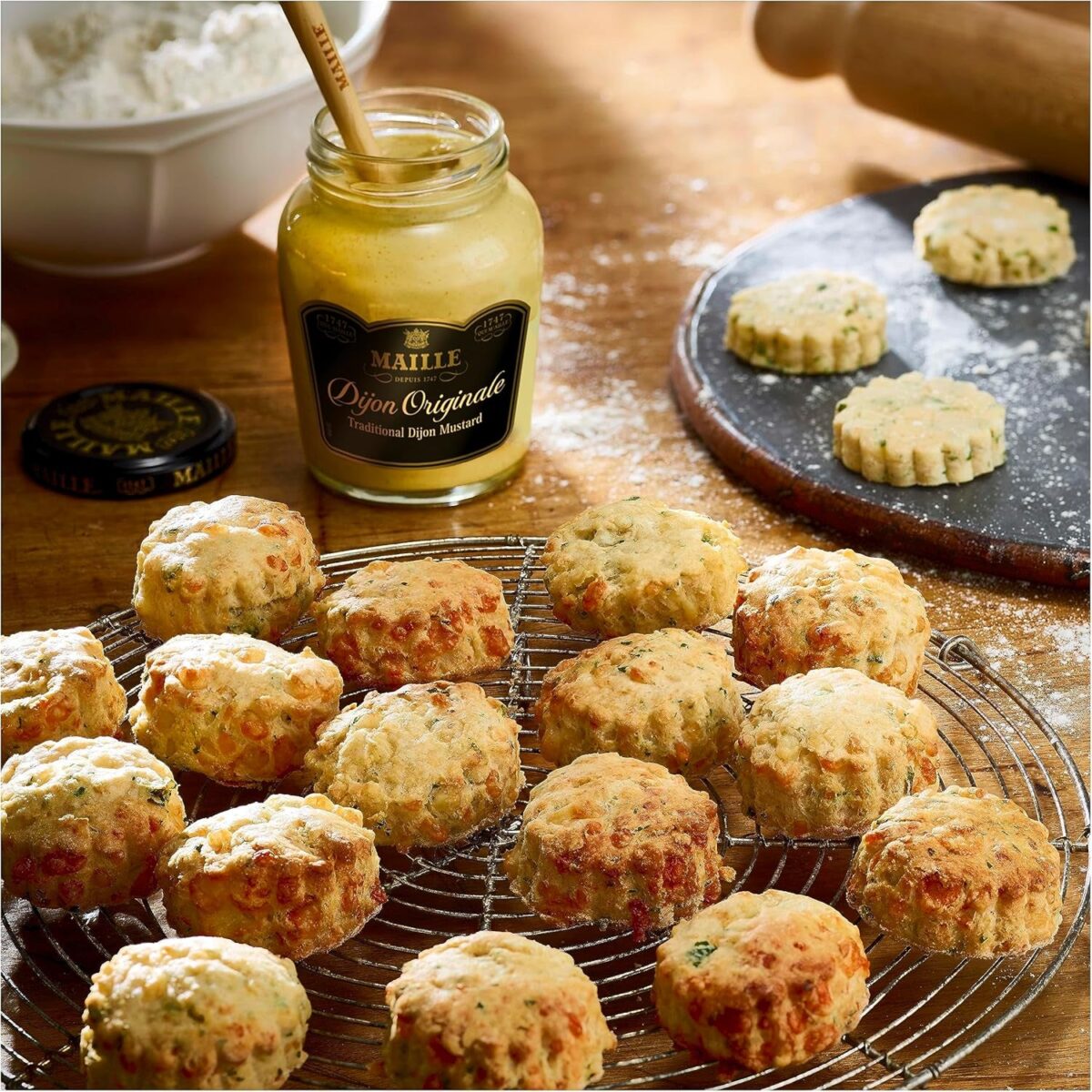 Maille Dijon Original Mustard since 1747 Condiment for Salads, Chicken, and Fish 215 G