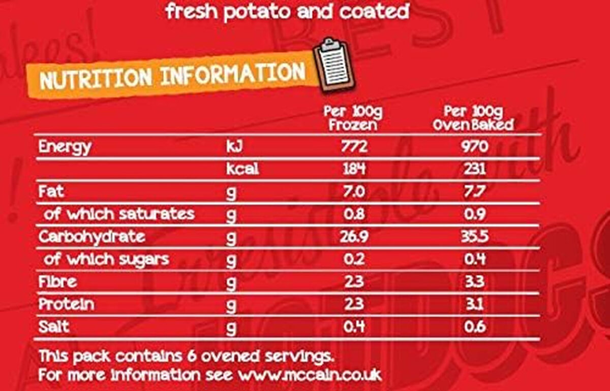 Mccain Thin and Crispy French Fries, Frozen, 1.400 G