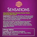 Walkers Sensations Lime and Coriander Poppadoms, 82.5G
