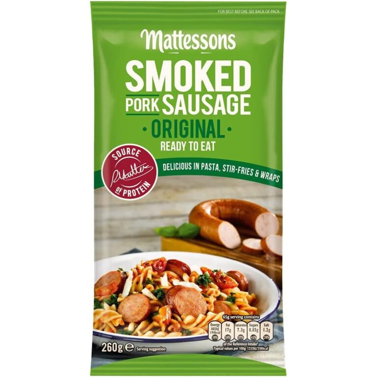 Mattessons Smoked Pork Sausage Original, 260 G