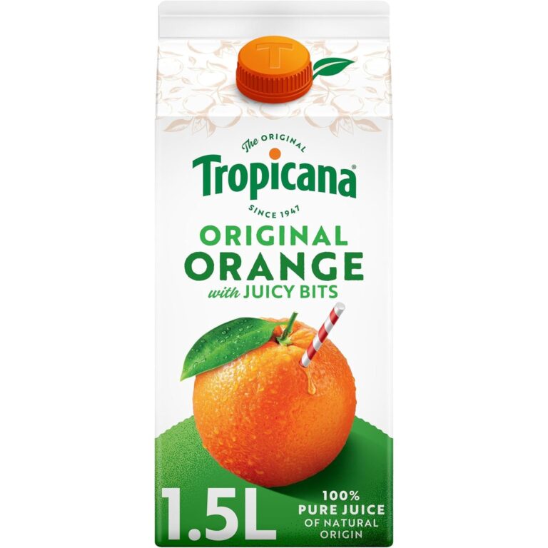 Tropicana Original Orange Fruit Juice with Bits 1.5 Litre